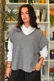 Body Stretch Cotton Ruffle Layer Shirt White